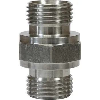 Příslušenství pro vysokotlaký čistič Oboustranné šroubení 1/4" M - 1/4" M nerez (500bar)