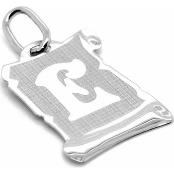 Přívěsek Písmenko E na pergamenu