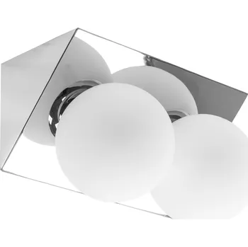 Nástěnné svítidlo Toolight, nástěnné svítidlo 2xE27 APP1228-2W, chromová, OSW-40117