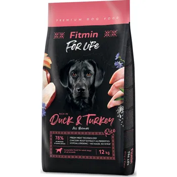 Fitmin dog For Life Duck & Turkey 2x12kg