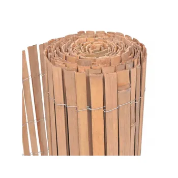 Bambusový plot hnědý