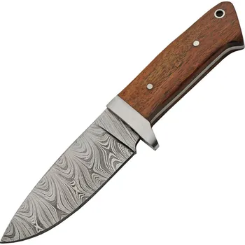 lovecký nůž Damascus Hunter Wood DP