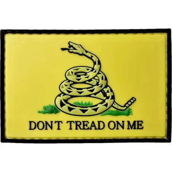 Nášivka Combat Ready CZ PVC 3D patch gumový DONT TREAD ON ME
