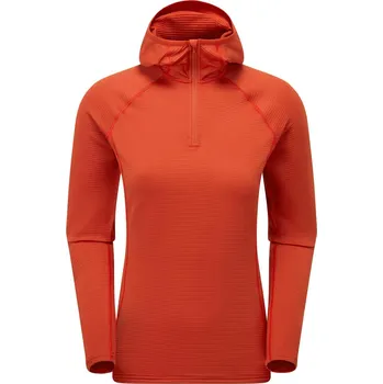Dámská mikina Montane dámská mikina Fem Protium Lite Hoodie Barva: Saffron Red, Velikost: 10/S