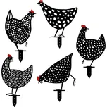 ASIR Chickens 29783601 černé