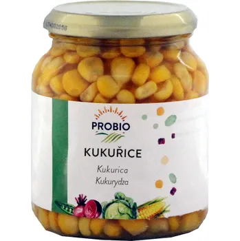 Kukuřice sterilovaná BIO 340 g PROBIO