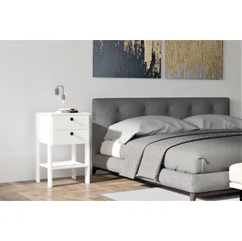 Noční stolek ASIR Noční stolek RUZISA bílý