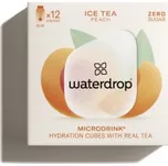Waterdrop Ice Tea Peach (černý čaj / broskev) microdrink 12 kapslí