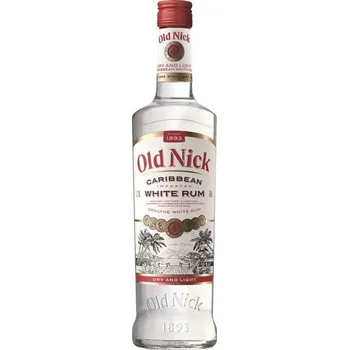 Rum RUM old nick caribbean white 37,5% 0,7l (holá láhev)