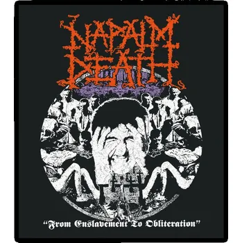 Nášivka nášivka na záda, zádovka Napalm Death - From Enslavement to Obliteration