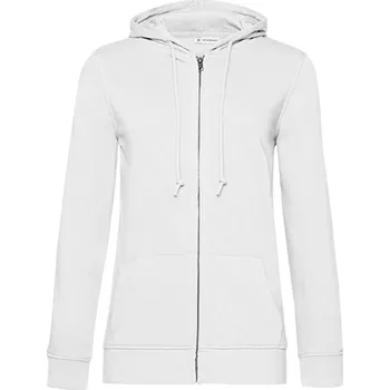 Dámská mikina B&C Dámská mikina na zip WW36B White XL