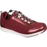 Scholl WIND STEP tmavě červené dámské zdravotní tenisky s Memory Cushion® stélkou, vhodné na každý den