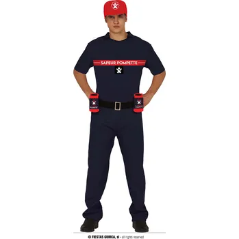 Karnevalový kostým Guirca Sapeur pompette pánský kostým Velikost: 52 – 54 (L)