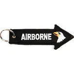 Klíčenka AIRBORNE ČERNÁ