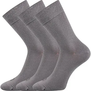 Dámské ponožky Lonka Eli Unisex ponožky - 3 páry BM000000575900100415 světle šedá 39-42 (26-28)