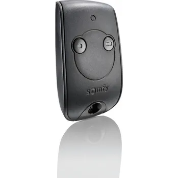 Dálkový ovladač vrat dálkový ovladač Somfy Keytis 2 NS RTS - vysílač 2-kanálový, frekvence 433,43 MHz, plovoucí kód, technologie RTS