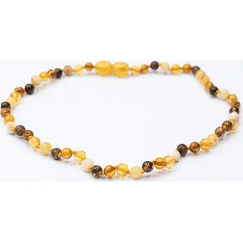 Náhrdelník Milujeme Kameny Jantarové korálky pro děti - MIX NKK91 218701
