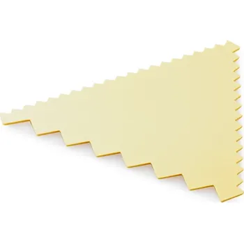 Kuchyňská stěrka Thermohauser Cukrářská karta zubatá – trojúhelník