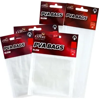 PVA CARP EXPERT - Pomalu rozpustný PVA sáček 70x200 mm 10 ks