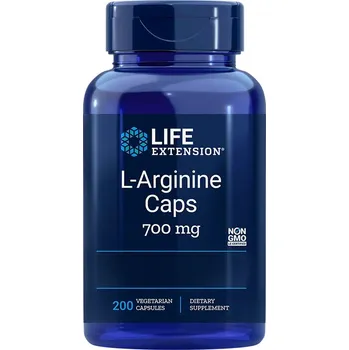 Life Extension L-Arginine Caps Doplněk stravy s L-argininem 200 ks, vegetariánská kapsle