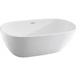 Aqualine DOURO volně stojící vana, 180x80cm, bílá