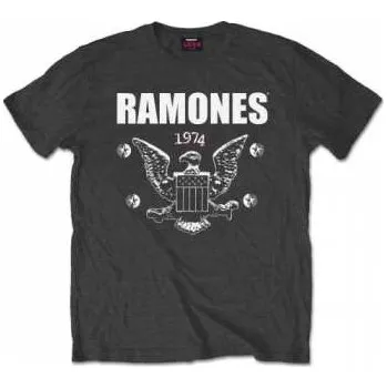 Pánské tričko Merch Ramones: Tričko 1974 Eagle M 2015