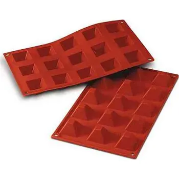Forma na pečení Silikomart Silikonová forma Pyramids (15 ks)