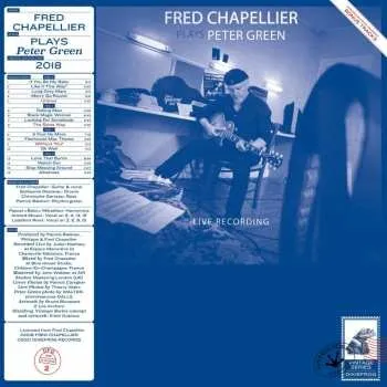 Zahraniční hudba LP Fred Chapellier: Plays Peter Green CLR 2023 Transparent Blue Vinyl