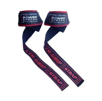 Power System - Trhačky XTR Grip straps red 3430