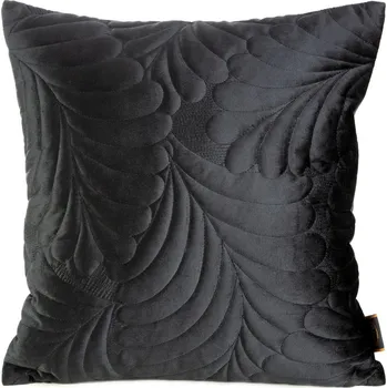 Polštář Polštář PIETRO černá MyBestHome 45x45 cm Varianta: Povlak na polštář s prošívanou výplní, 45x45 cm