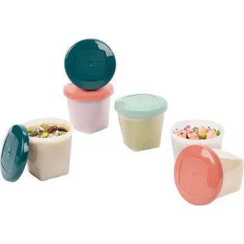 Babymoov Misky s víčky BIO 6 x 250 ml