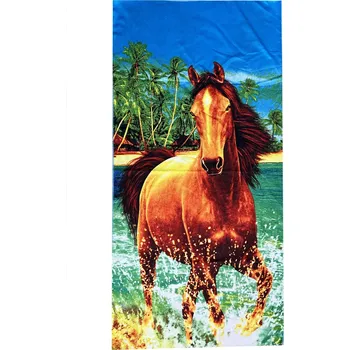 Numberoplus Plážová osuška - Kůň, (70 x 140 cm )
