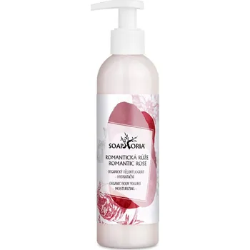Tělový krém Organický tělový jogurt Romantická růže 250ml Soaphoria