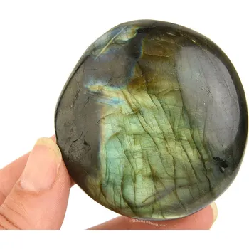 Přírodní kámen Labradorit TS leštěný kámen (Madagaskar) 147g