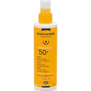 Přípravek na opalování ISISPharma UVEBLOCK Spray SPF50+ 200 ml