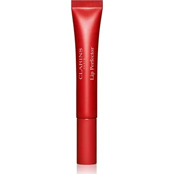Kosmetika Clarins Lip Perfector Glow třpytivý lesk na rty a tváře odstín 23 pomegranate glow 12 ml