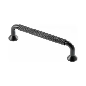 Nábytkové kování GTV Hliníková rukojeť STRUCTURE C=192 matná černá