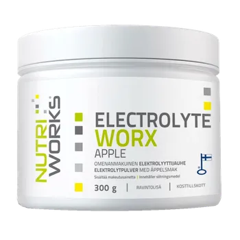 Energetický nápoj NutriWorks Electrolyte Worx 300g - lesní plody, citron