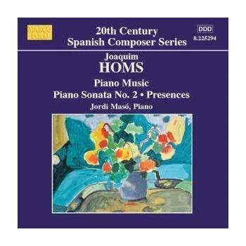 Zahraniční hudba CD Jordi Masó: Piano Music: Piano Sonata No. 2 • Presences 2005