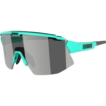 Cyklistické kalhoty Sportovní brýle BLIZ - BREEZE Matt Turqoise Smoke w Silver Mirror + Orange Cat.3 + Cat 2