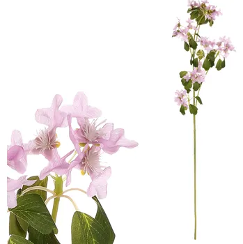 umělá květina Clematis - umělá řezaná květina, fialová