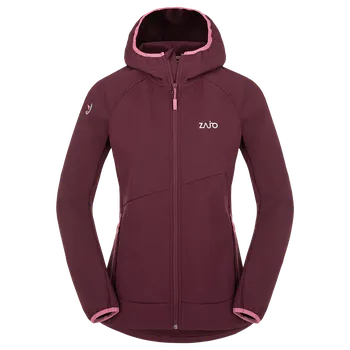 Dámská softshellová bunda Zajo Dakota W Jacket Lehká softshellová bunda, která odolá nepříjemnému větru - Dakota W Jacket dámské Fialová XS
