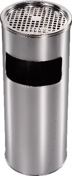 Venkovní odpadkový koš M.A.T. Group Odpadkový koš s popelníkem 24 x 59 cm