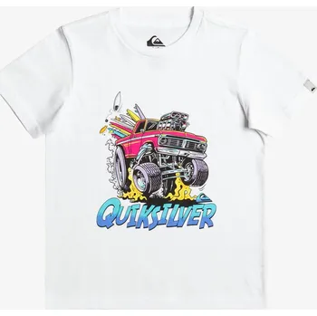 Cyklistické kalhoty Dětské tričko QUIKSILVER EQKZT03519-WBB0 GETAWAYCAR K TEES WBB0