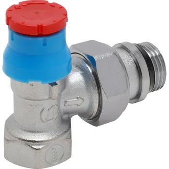 Ventil GIACOMINI R401TG Termostatický ventil, rohový s víčkem, gumové těsnění 3/8" (R401X132)