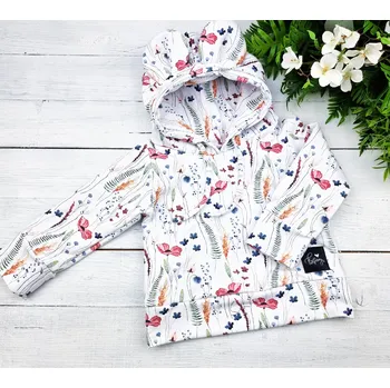 Dívčí mikina Kulišárny Mikina s oušky POPPY VELIKOST: 104(3-4r)