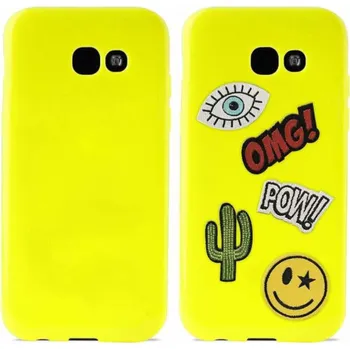 samolepka Puro Patch Mania Galaxy A3 (2017) +5 žluté samolepky