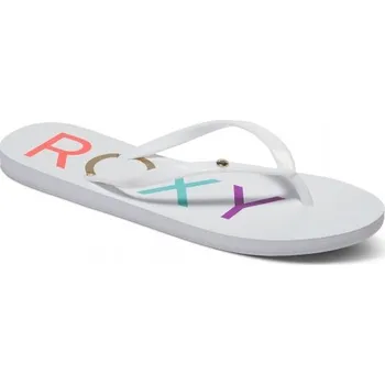 Pánské žabky Žabky Roxy Sandy white/met gold 2017 dámské Velikost: EUR36