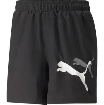 Pánské šortky PUMA ESS+ LOGO POWER CAT WOVEN SHORTS 5 673382-01 BLACK S