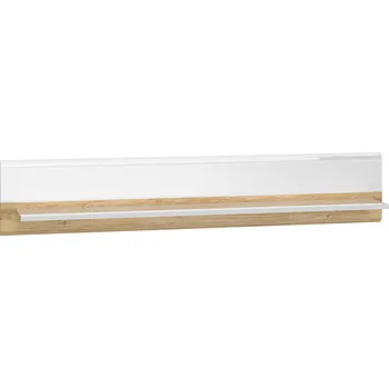 Policová skříň Nábytek PEGAS s.r.o. Police ADAGIO 09, Dub Castello/Bílý lesk